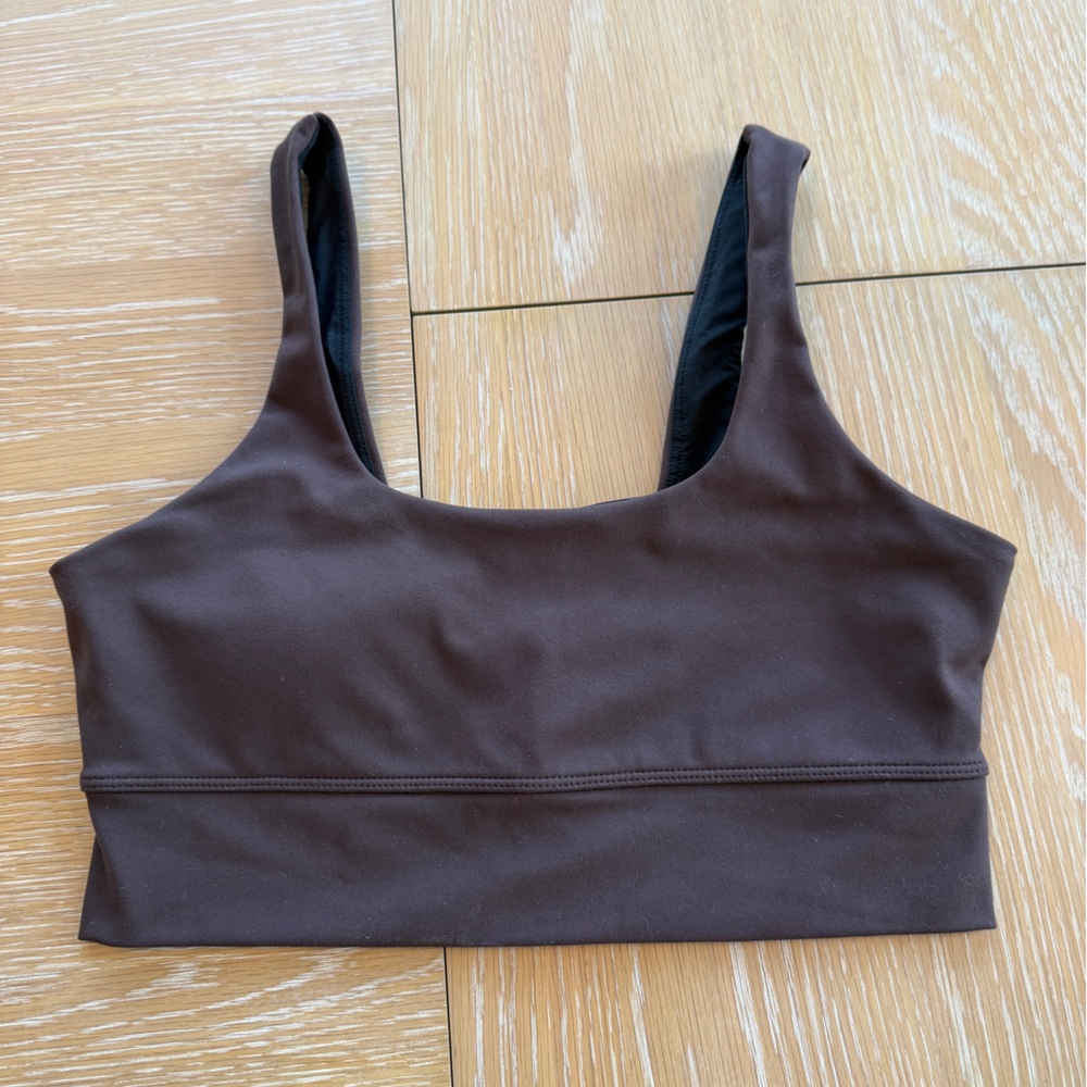 Varley FreeSoft™ Cori Bra in Coffee Bean, size M - Picture 3 of 5